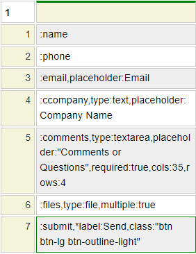 form definition