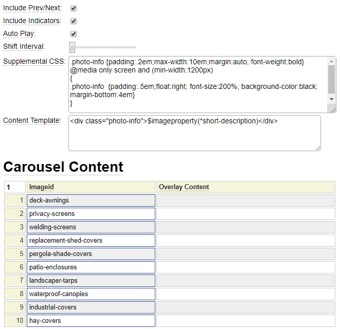 Carousel definition