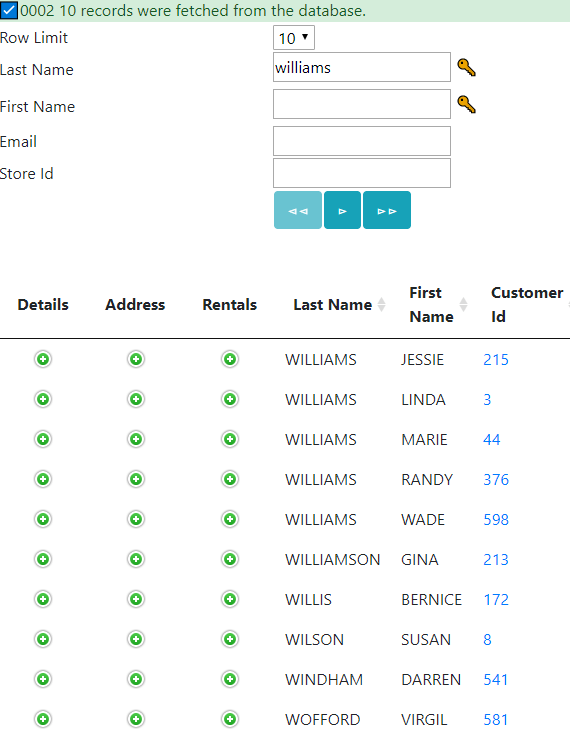 Browse by compound key