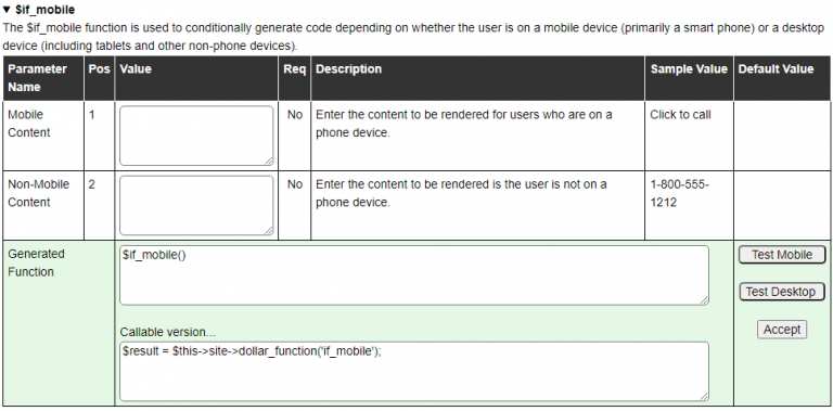 Help used by if_mobile dollar function