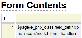 Embedded form with overridden field definition