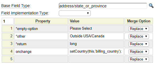 Sample html_field definition