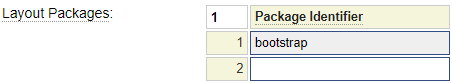 Layout Packages