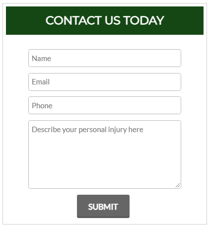 A form without any labels