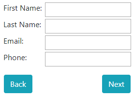 Sample form which is part of a transaction