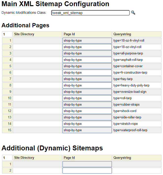 Sample xml_sitemap spec