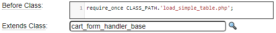 Form Handler Setup Properties