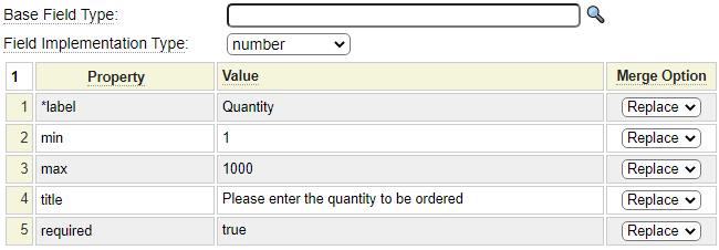 quantity html_field definition